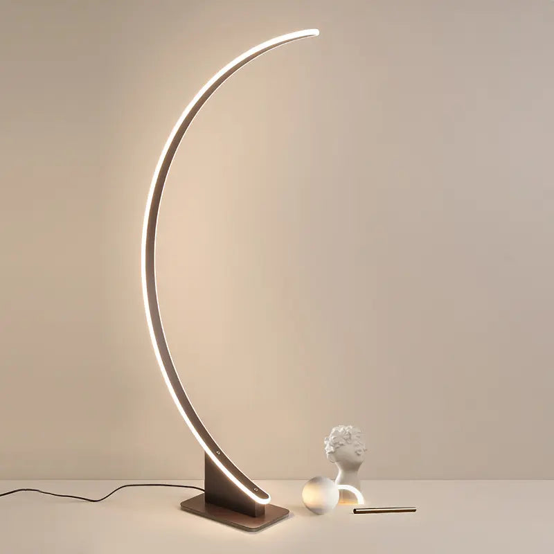 Elieten Led Modern Corner Floor Lamps With Table Standing Light